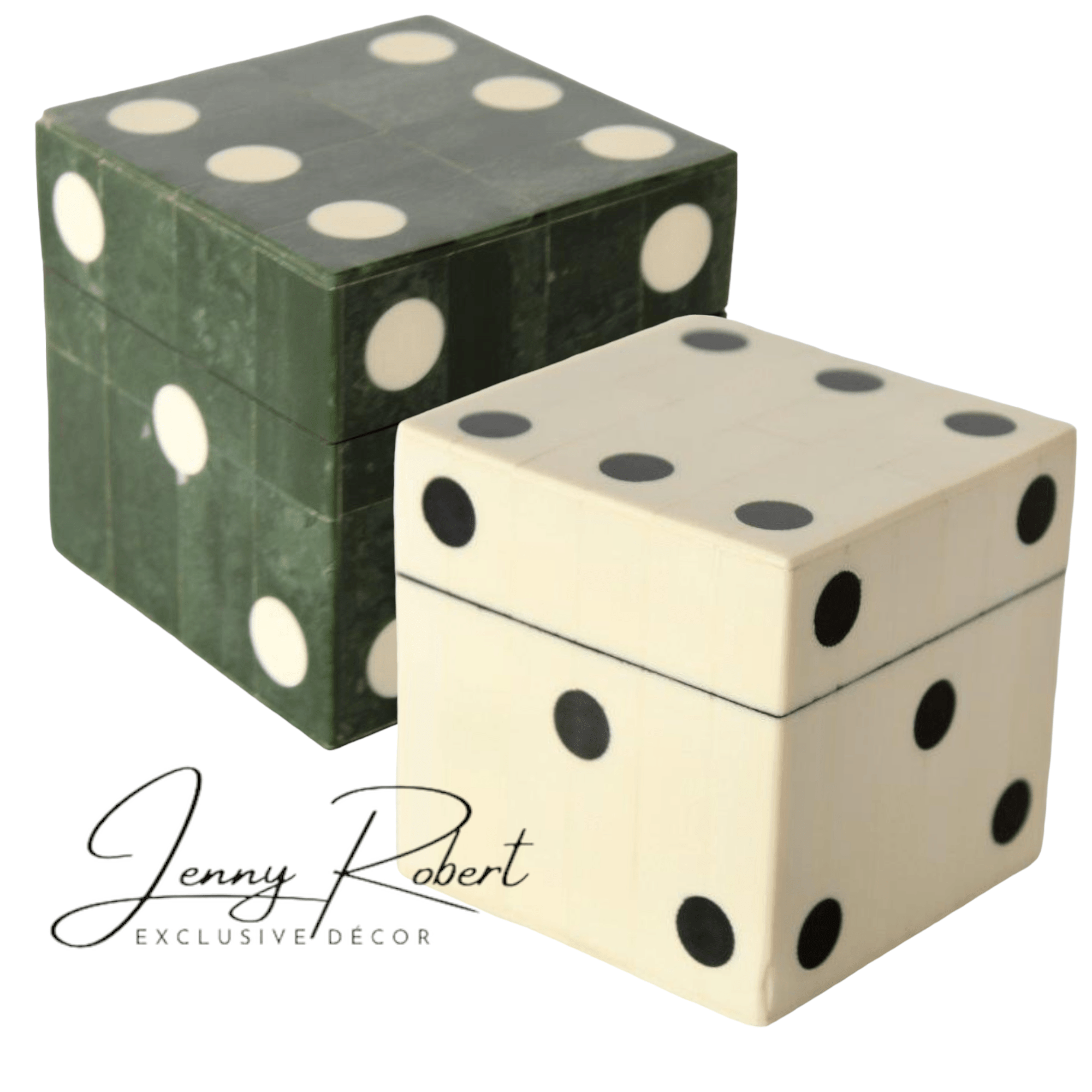 Games - Decorative Dice Box – Jenny Robert Exclusive Décor (Pty) Ltd