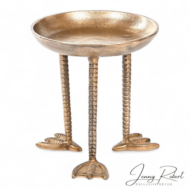 Tray on Duck Legs (Brass Finish)