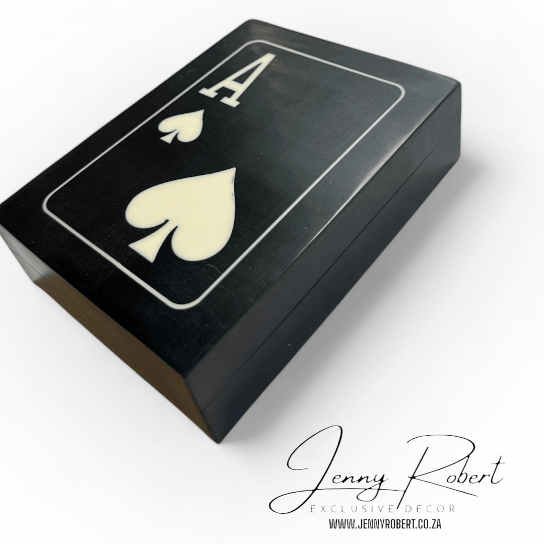 Games - Decorative Card Box (Black)