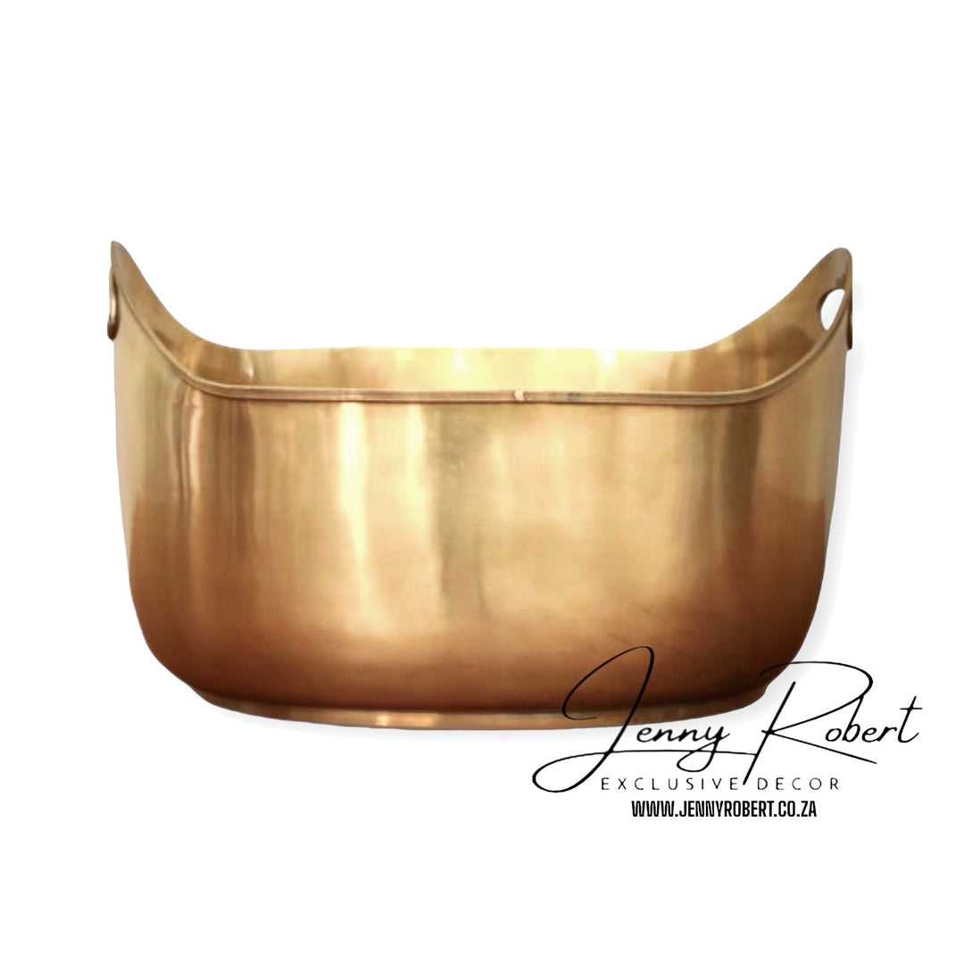 Wine Cooler Exec Tub Brass (46cmL) LRG