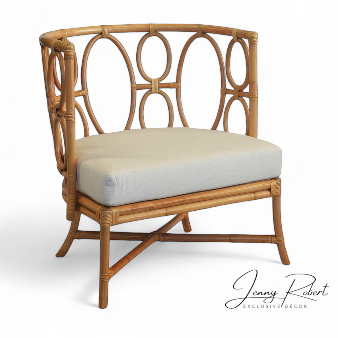 Tegal Barrel Chair (Natural)