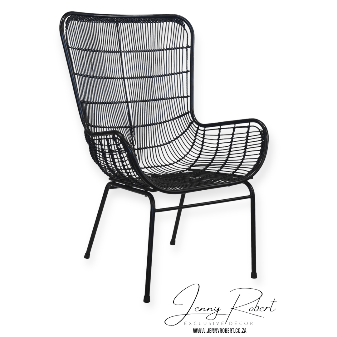 Chair Curved Synthetic with Frame