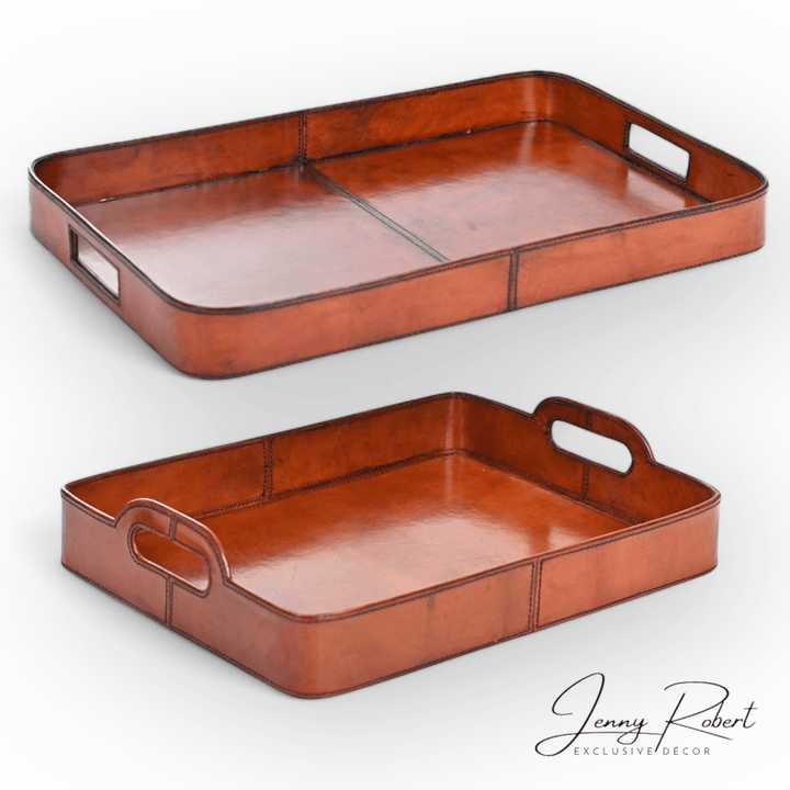 Tray 100% Stitched Buffalo Leather (XL) 68cm / (LRG) 42cm