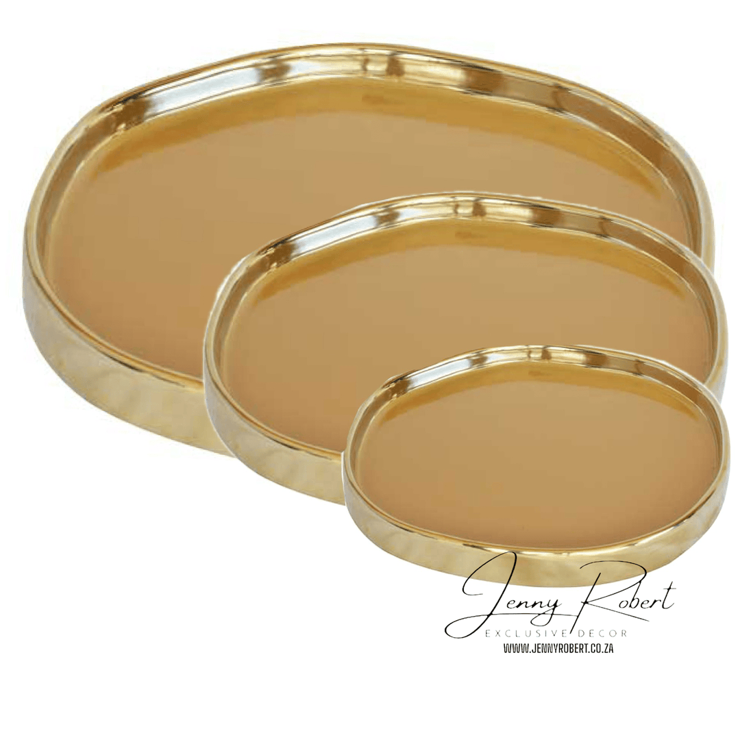 Gem Tray Ceramic (Mustard)