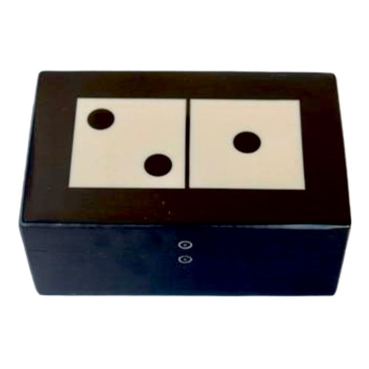 Games - Dominoes Black and Cream